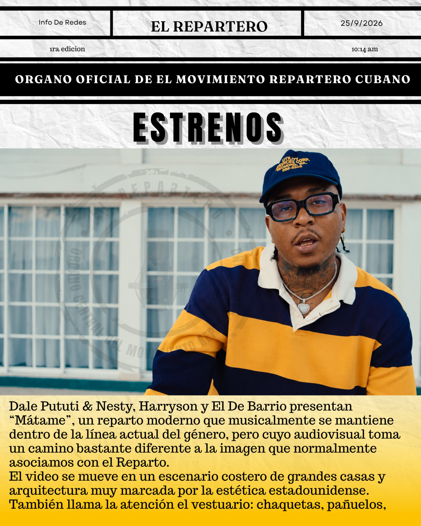 El Repartero — viernes, 25 de septiembre de 2026 — página 2