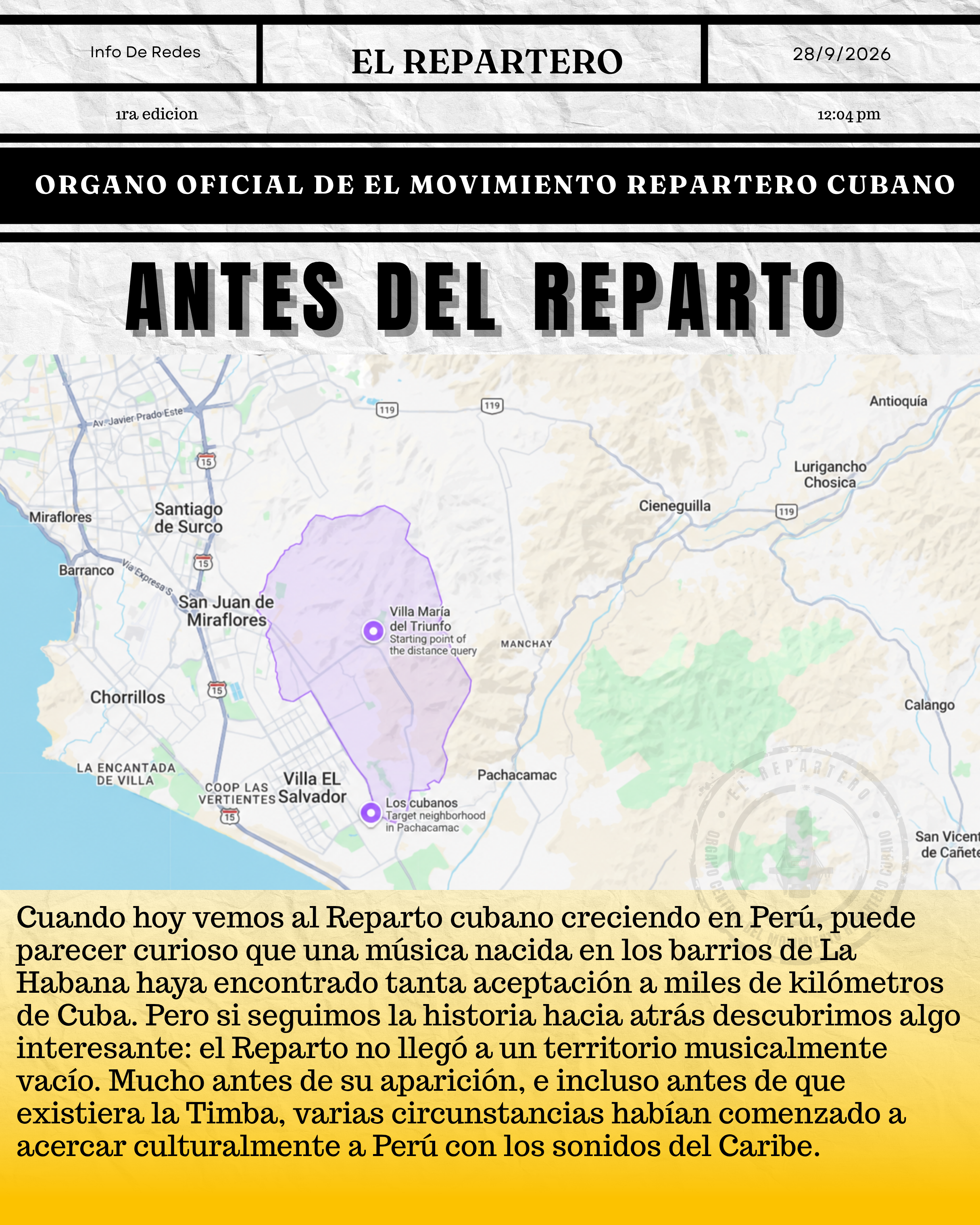 El Repartero — lunes, 28 de septiembre de 2026 — página 2