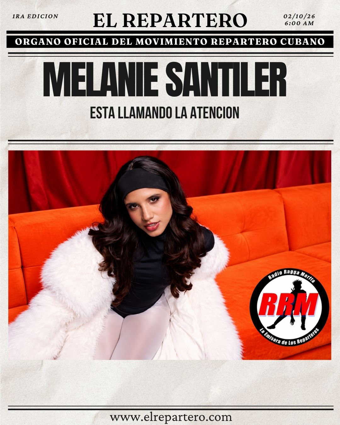 Portada El Repartero — viernes, 2 de octubre de 2026, pág. 1