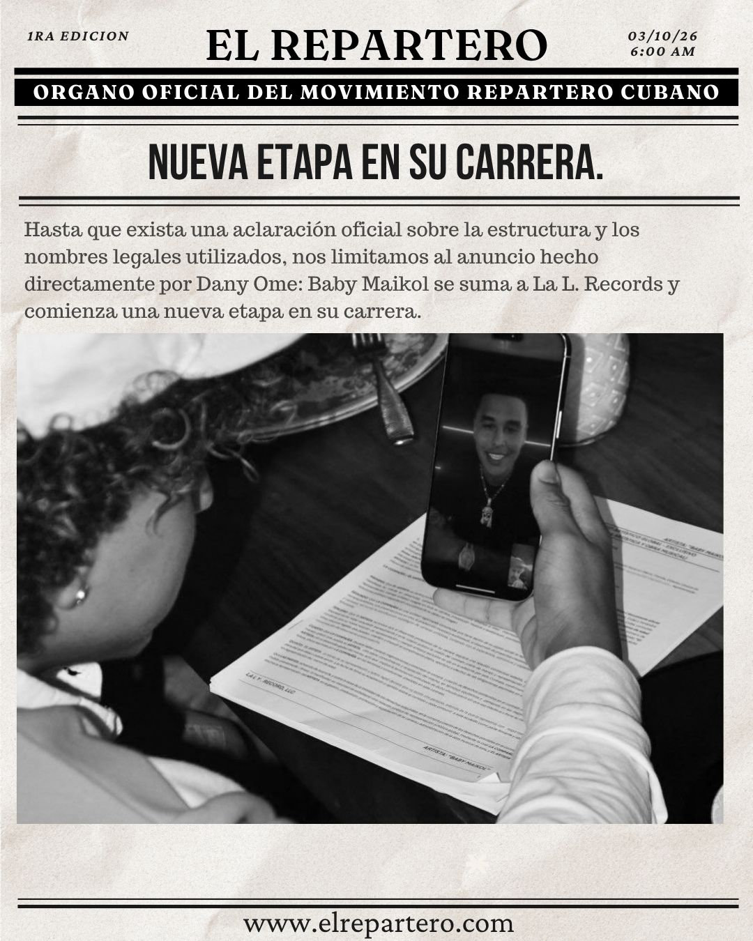 El Repartero — sábado, 3 de octubre de 2026 — página 3