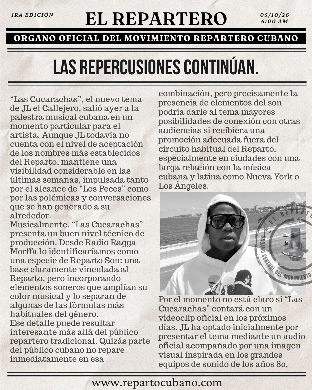 El Repartero — domingo, 4 de octubre de 2026 — página 2