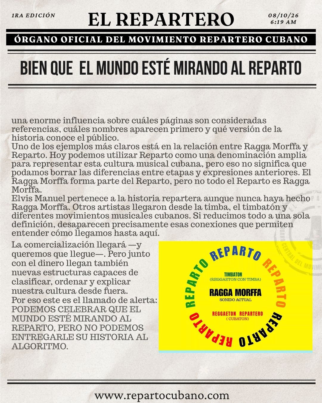 El Repartero — jueves, 8 de octubre de 2026 — página 4