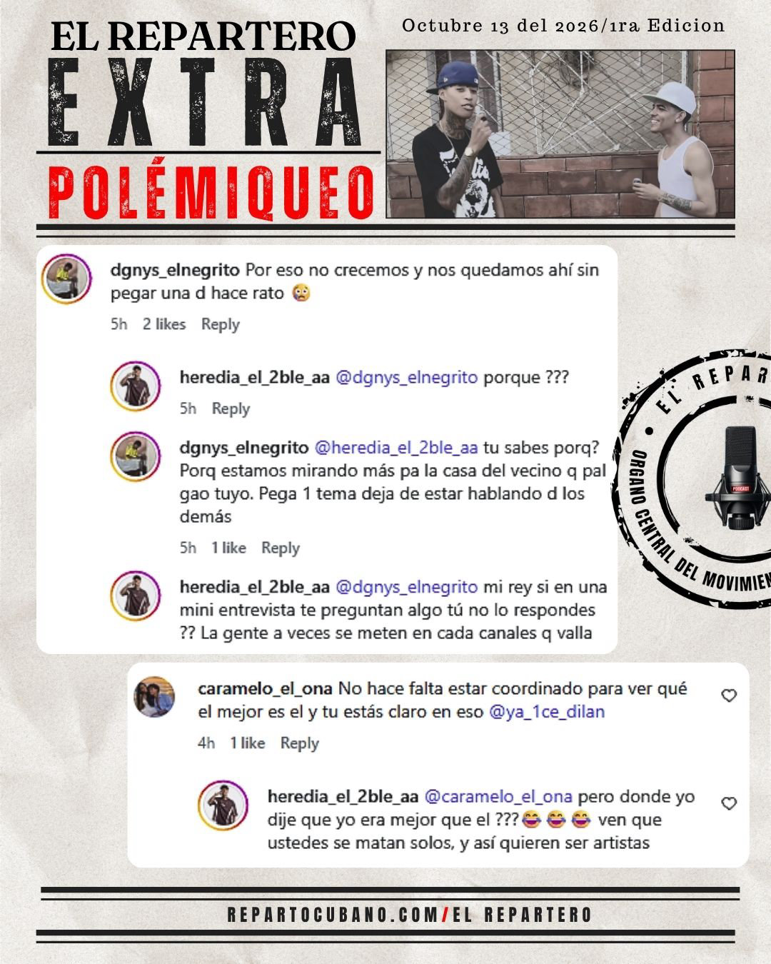 El Repartero — martes, 13 de octubre de 2026 — página 3