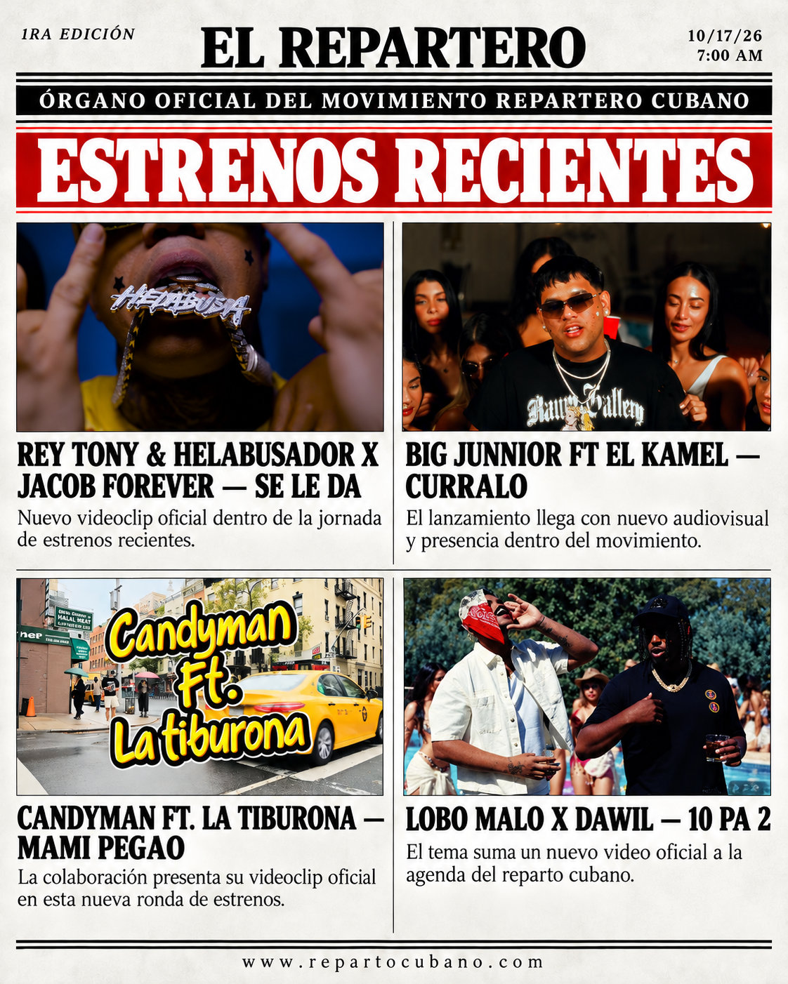 El Repartero — sábado, 17 de octubre de 2026 — página 2